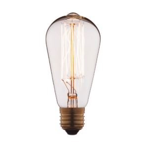 Лампочка ST64 LED филамент. 4Вт