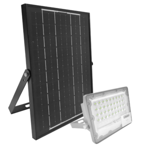 Led прожектор на солнечной батарее 100 w