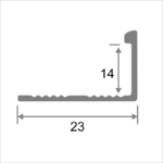 Алюминиевый профиль ПО Г14
