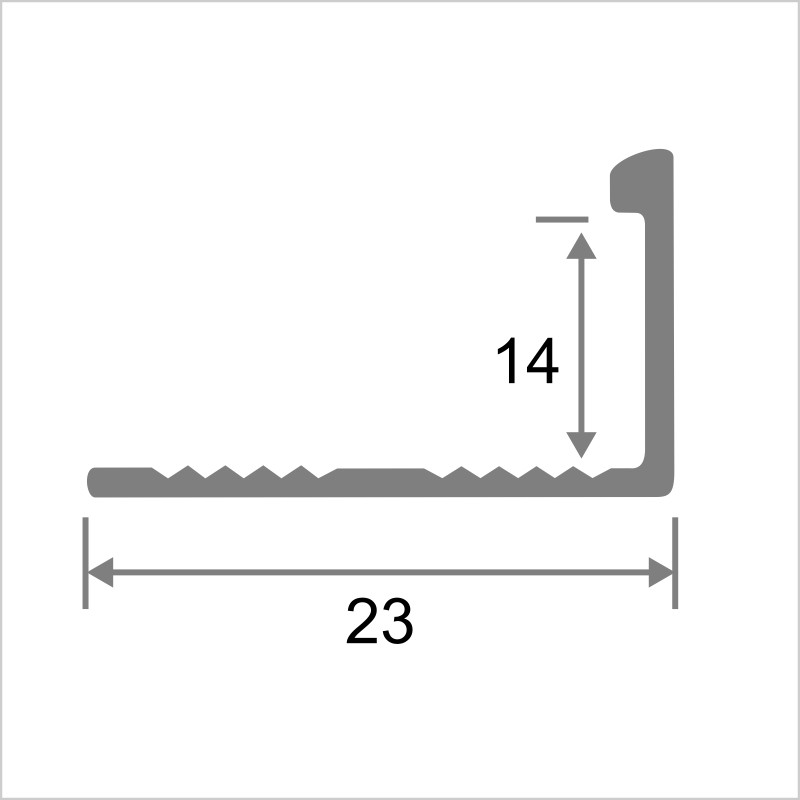 Алюминиевый профиль ПО Г14