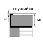 Внешний угол ПК 02-6 2700 мм